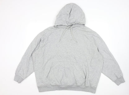 Marks and Spencer Men's Grey 3XL Oversized Pullover Hoodie