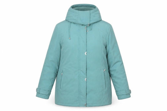 Womens UK Size 14 Klassik Green Parka Coat