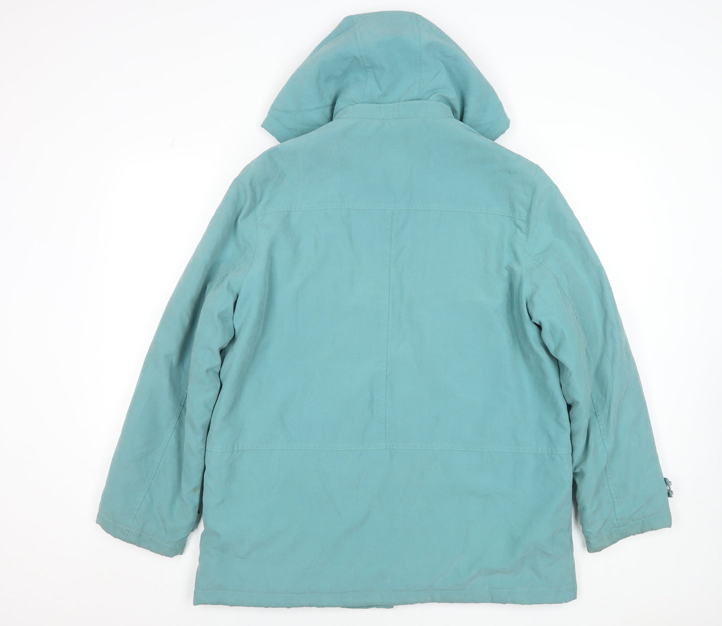 Womens UK Size 14 Klassik Green Parka Coat