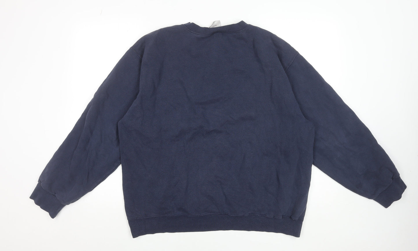 Mens UK Size L Nike Blue Pullover Sweatshirt