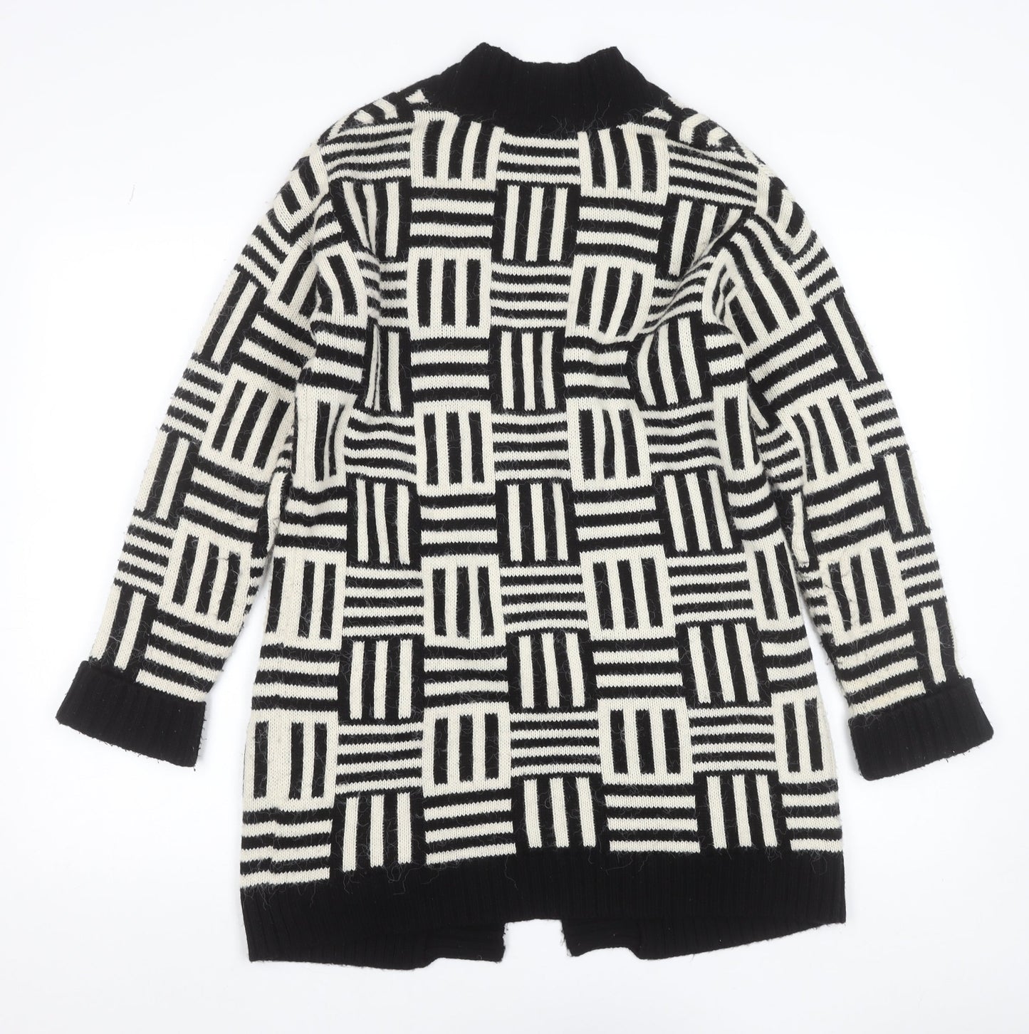 Womens UK Size S Marks and Spencer Black Cardigan Jumper