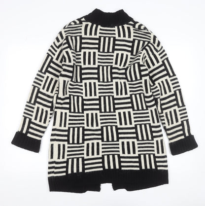 Womens UK Size S Marks and Spencer Black Cardigan Jumper