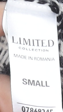 Womens UK Size S Marks and Spencer Black Cardigan Jumper