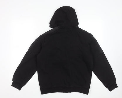 Kings Will Dream Mens Black Full Zip Hoodie L Streetwear