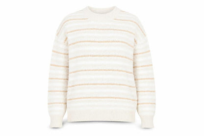 Womens UK Size M Marks and Spencer Beige Pullover Jumper