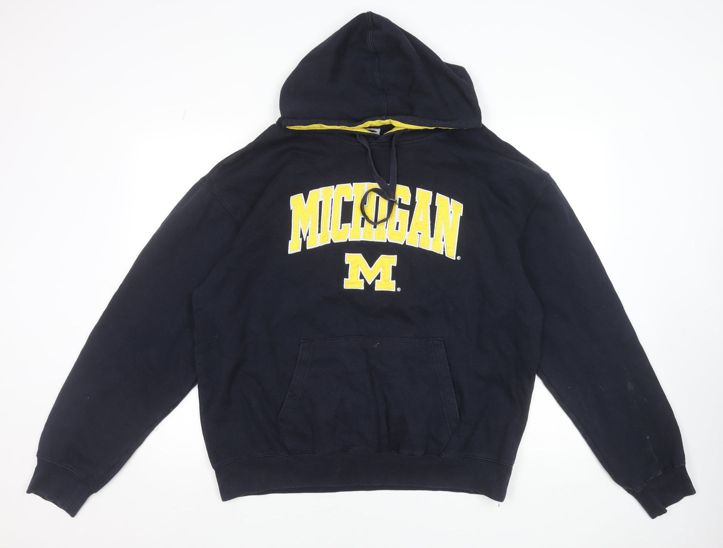 Mens UK Size 2XL Stadium Athletics Blue Pullover Hoodie