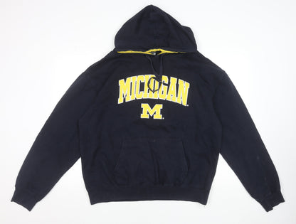 Mens UK Size 2XL Stadium Athletics Blue Pullover Hoodie