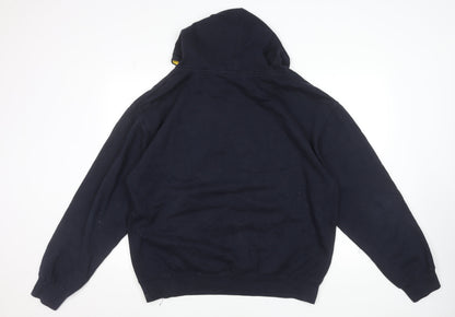 Mens UK Size 2XL Stadium Athletics Blue Pullover Hoodie