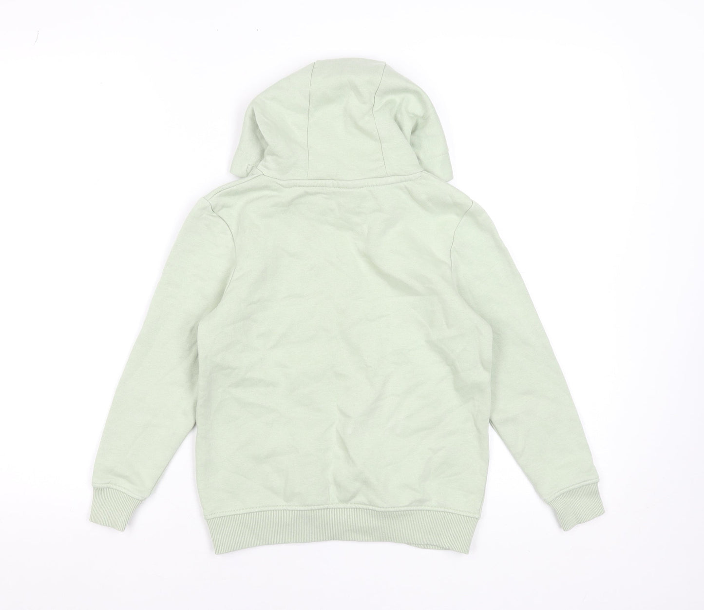 Minecraft Boys Green Creeper Pullover Hoodie 7-8 Years Cotton Blend