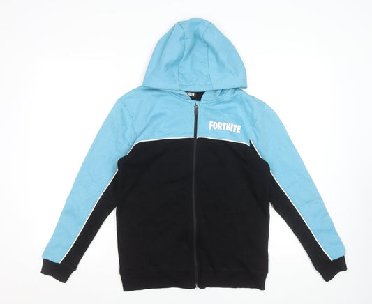 Teens UK Size L Fortnite Multicoloured Full Zip Hoodie