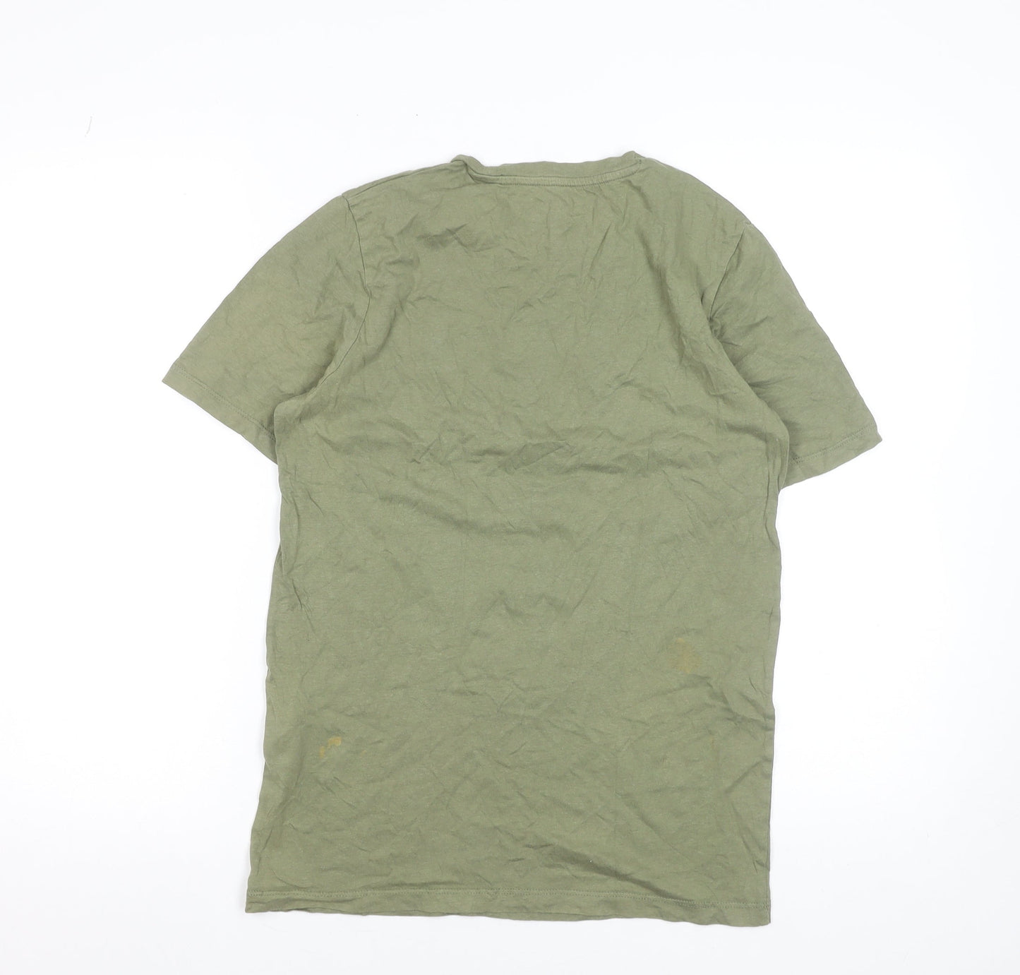 Mens UK Size S JACK & JONES Green  T-Shirt