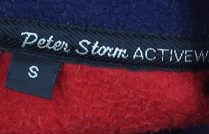 Peter Storm Mens Red Fleece Full Zip Jacket Size S Outdoor