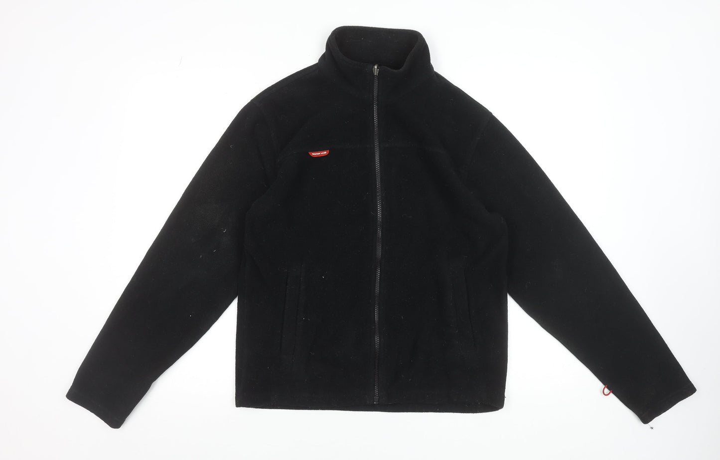 Rockport XCS Men's Black Fleece Full Zip Jacket Size S