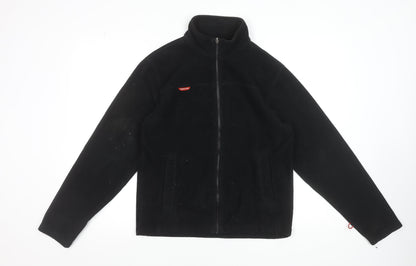 Rockport XCS Men's Black Fleece Full Zip Jacket Size S