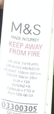 Marks and Spencer Boys Black Sequin Skull Sweatshirt 7-8 Years Pullover Jumper