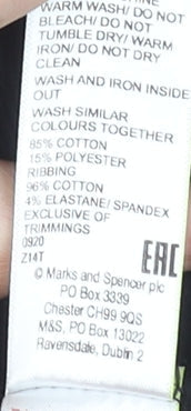 Marks and Spencer Boys Black Sequin Skull Sweatshirt 7-8 Years Pullover Jumper