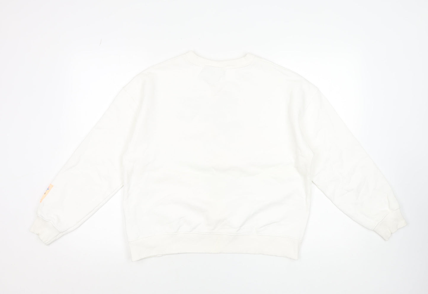 Zara Disney Girls White Mickey Mouse Pullover Sweatshirt 13-14 Years