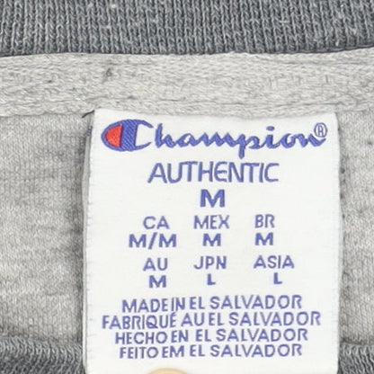 Mens UK Size M Champion Grey Pullover Sweatshirt