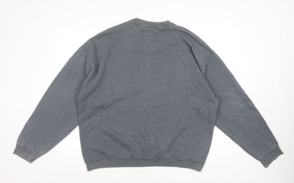 Mens UK Size M Champion Grey Pullover Sweatshirt