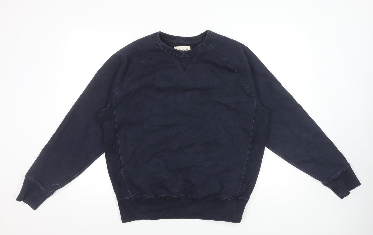Mens UK Size M Gap Blue Pullover Sweatshirt