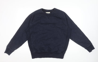 Mens UK Size M Gap Blue Pullover Sweatshirt