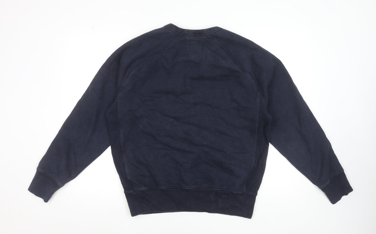 Mens UK Size M Gap Blue Pullover Sweatshirt