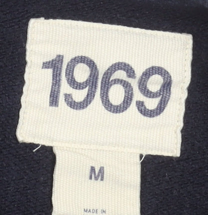 Mens UK Size M Gap Blue Pullover Sweatshirt