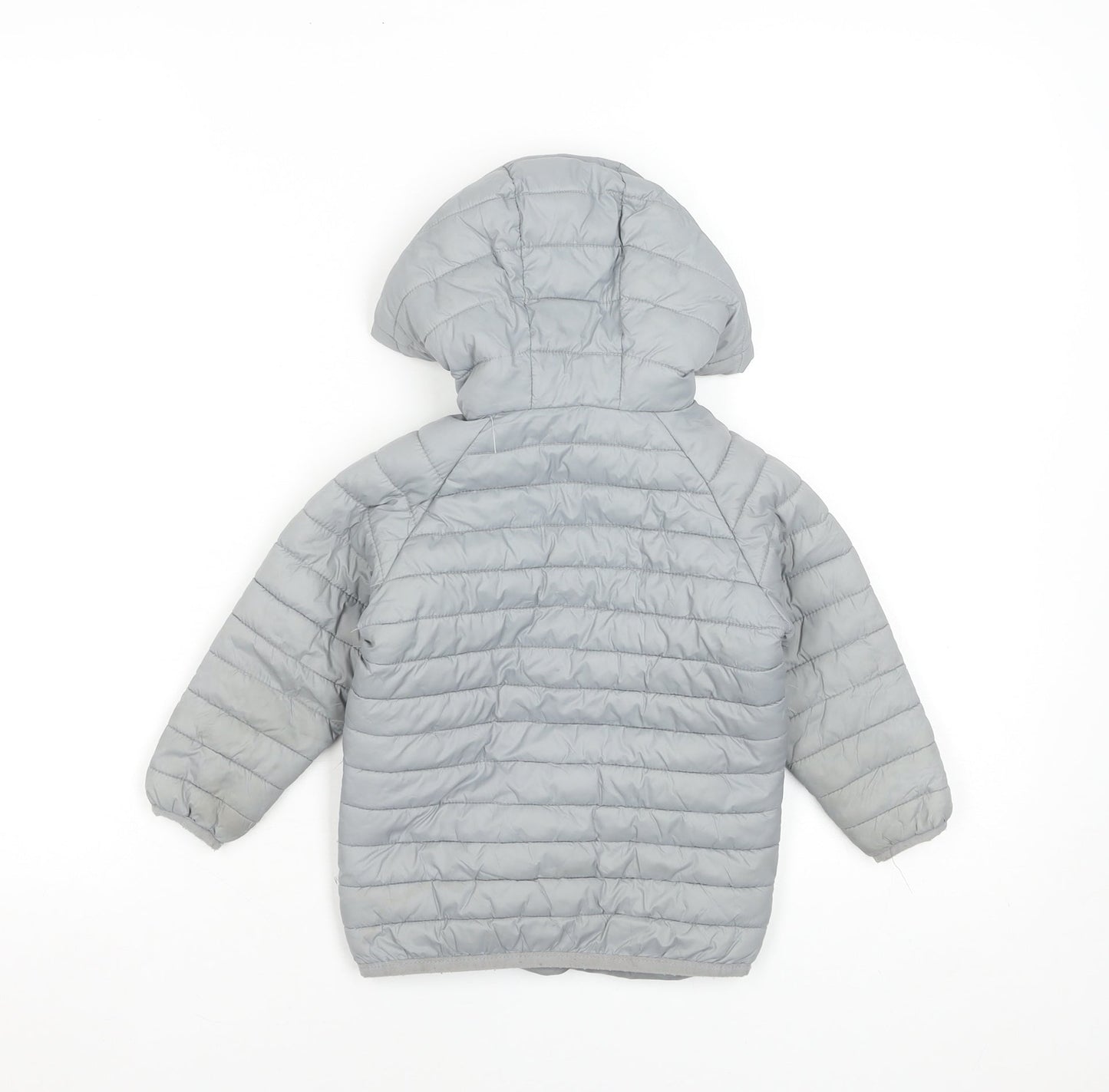 McKenzie Grey Puffer Jacket 18-24 Months Hooded Lightweight Winter Coat