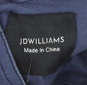 Womens UK Size 16 JD Williams Blue Military Jacket