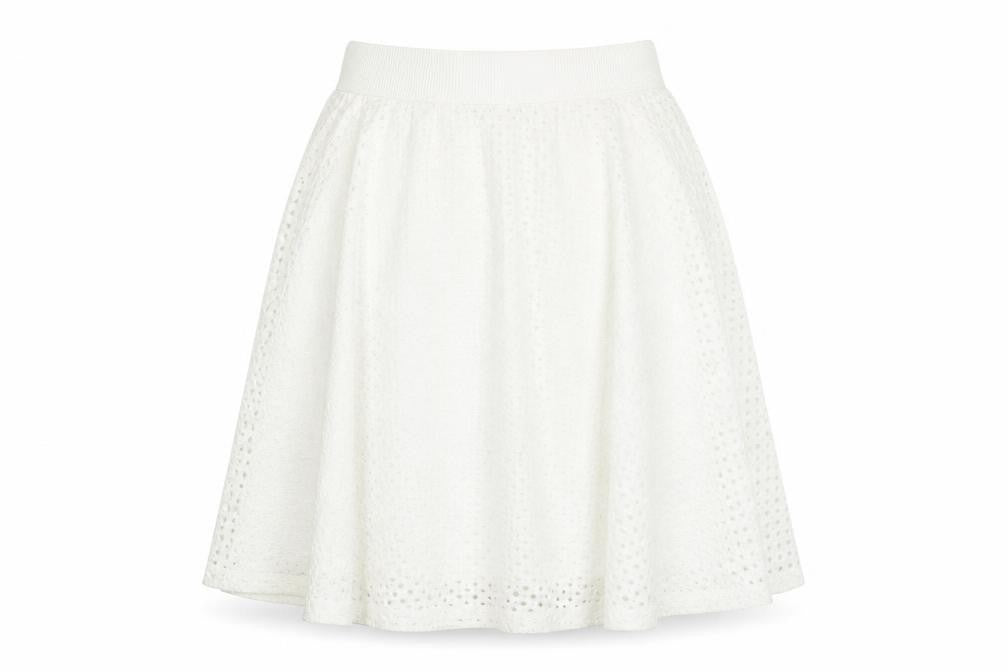 Womens UK Size 10 Zara A-Line Lace Skirt
