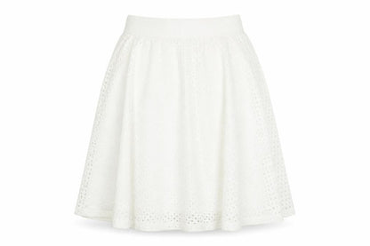 Womens UK Size 10 Zara A-Line Lace Skirt