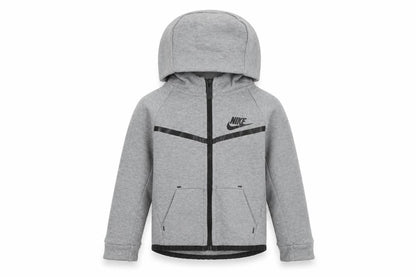 Boys UK Size 2-3 Years Nike Grey Full Zip Hoodie