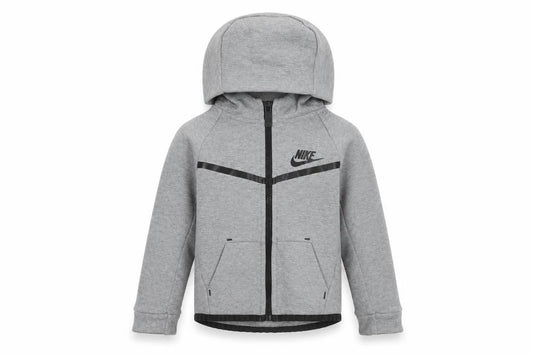Boys UK Size 2-3 Years Nike Grey Full Zip Hoodie