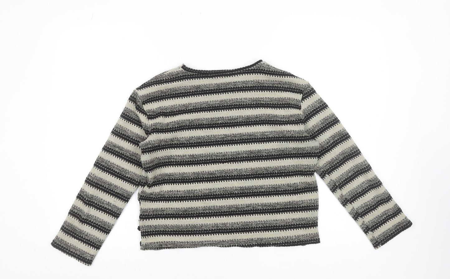 Womens UK Size S Oasis Grey Pullover Jumper