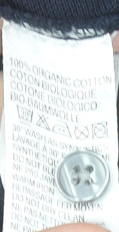 Paul Smith Men's Blue Organic Cotton Polo Shirt M