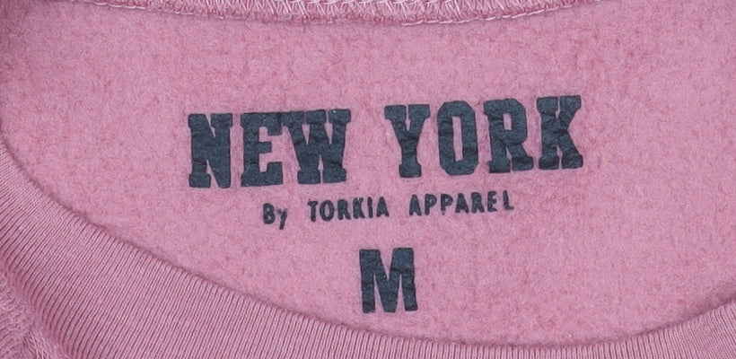 Womens UK Size M Torkia Apparel Pink Pullover Sweatshirt