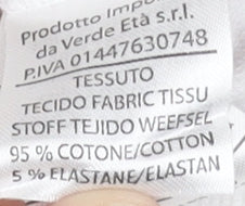 Gatti Girls White Rhinestone Full Zip Hoodie 6 Years Cotton Blend