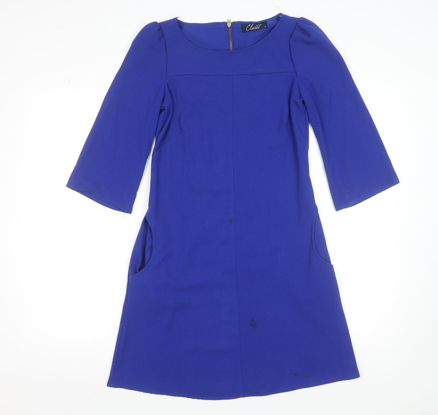 Womens UK Size 8 Closet Shift Dress