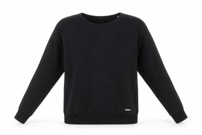 Womens UK Size S Sweaty Betty Black Basic T-Shirt