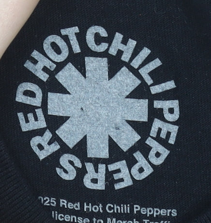 Red Hot Chili Peppers Band Men's Black XL Graphic Cotton T-Shirt