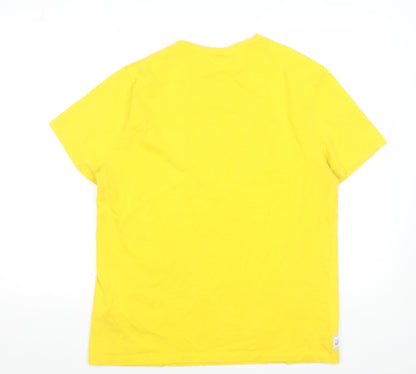 Mens UK Size L NBA Yellow  T-Shirt