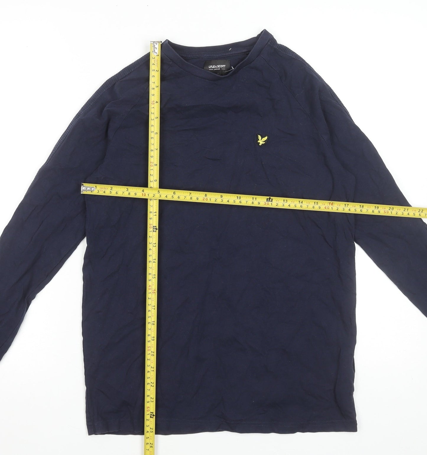 Boys UK Size 15-16 Years Lyle & Scott Blue Basic T-Shirt