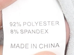 Oh Polly Women Grey Bodycon Strapless Velour Dress Size 6