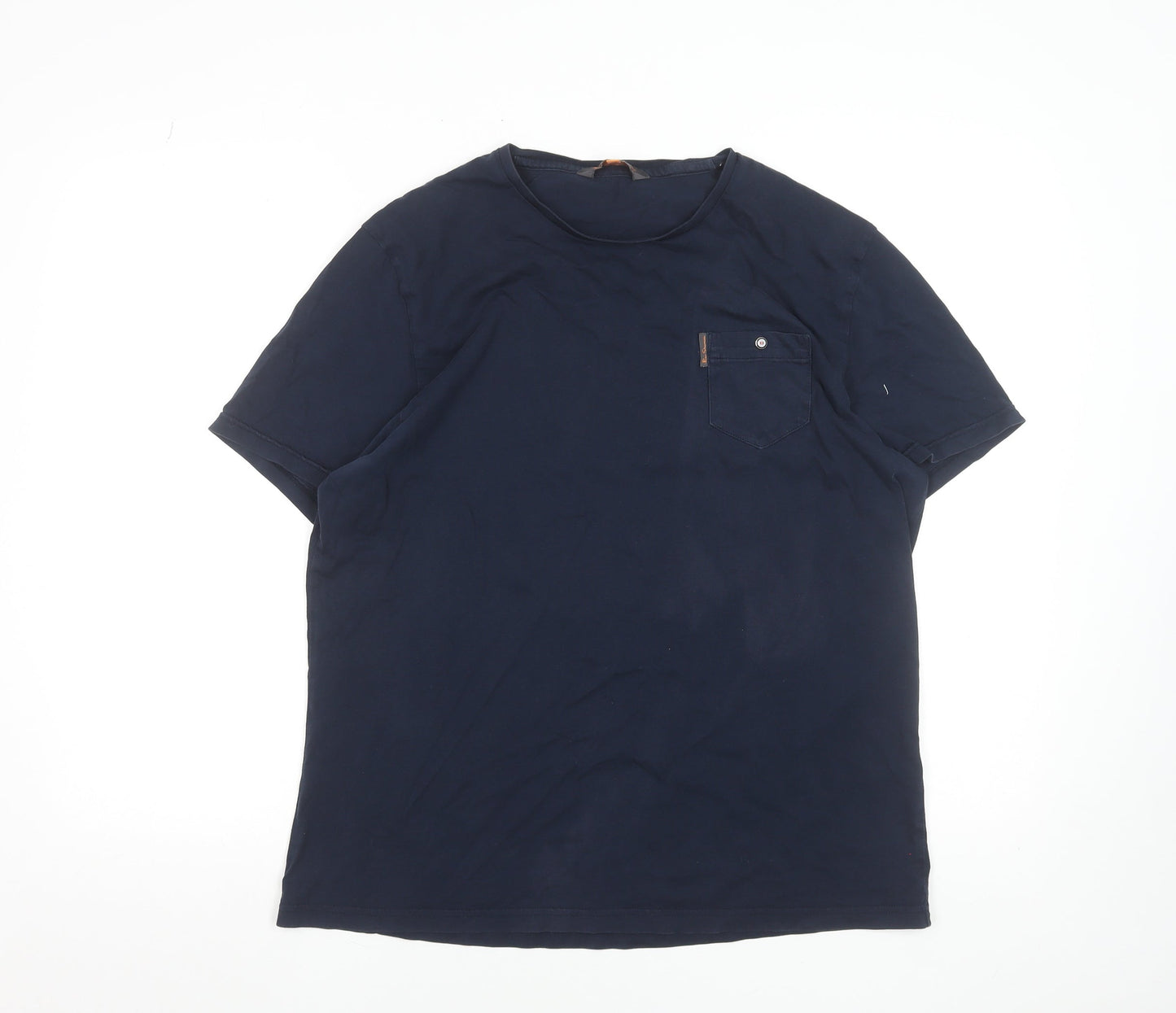 Mens UK Size L Ben Sherman Blue  T-Shirt