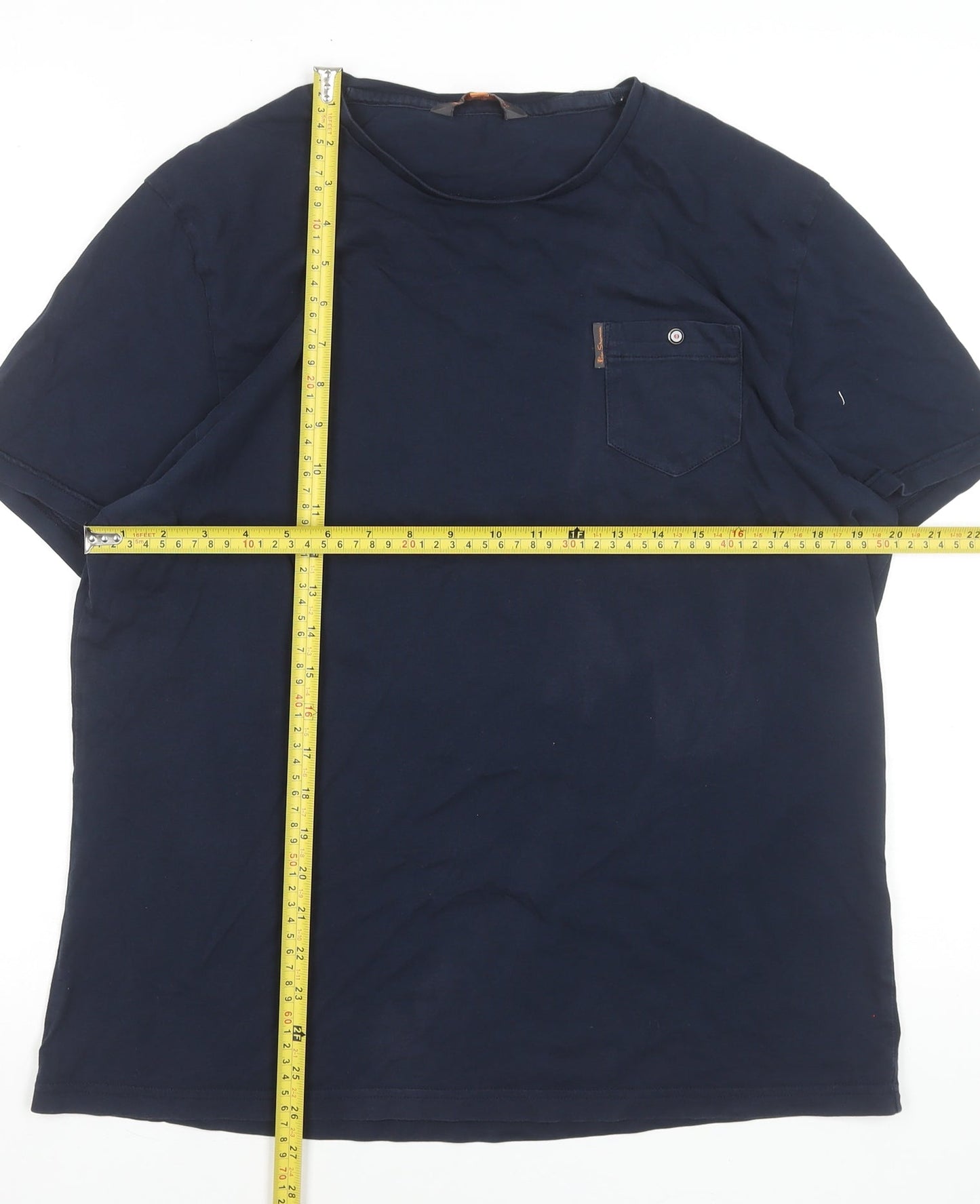 Mens UK Size L Ben Sherman Blue  T-Shirt