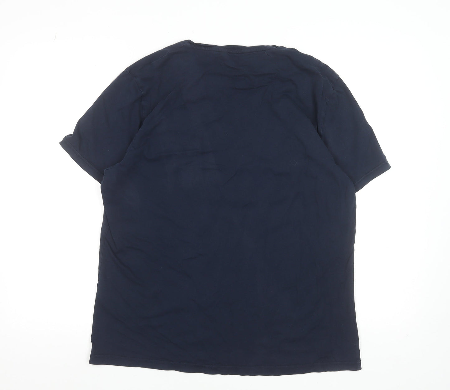 Mens UK Size L Ben Sherman Blue  T-Shirt