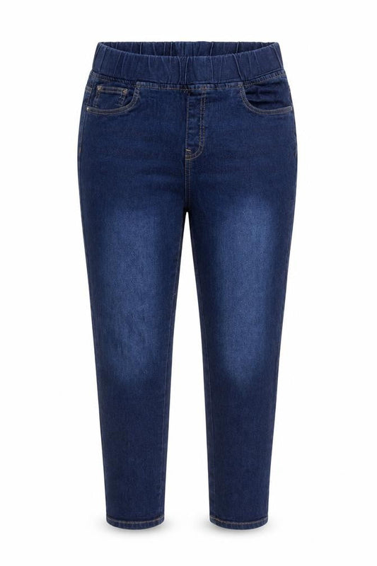 Womens UK Size 12-14 The Casual Company Slim Fit Jegging Blue Jeans