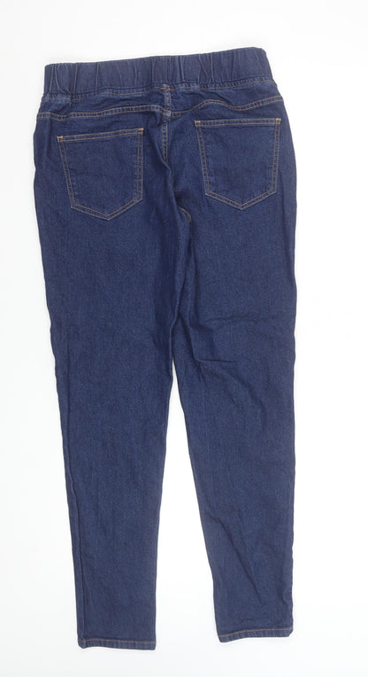 Womens UK Size 12-14 The Casual Company Slim Fit Jegging Blue Jeans