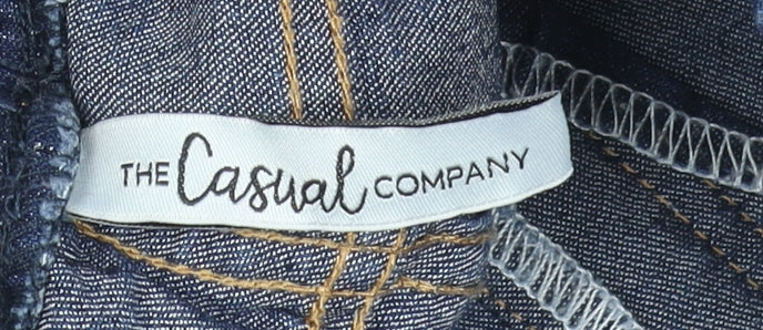 Womens UK Size 12-14 The Casual Company Slim Fit Jegging Blue Jeans