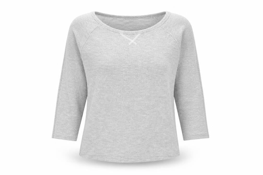 Womens UK Size XS Oasis Grey Basic T-Shirt